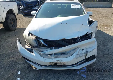 2014 Honda Civic Ex z USA, uszkodzony, nr VIN 19XFB2F83EE217554